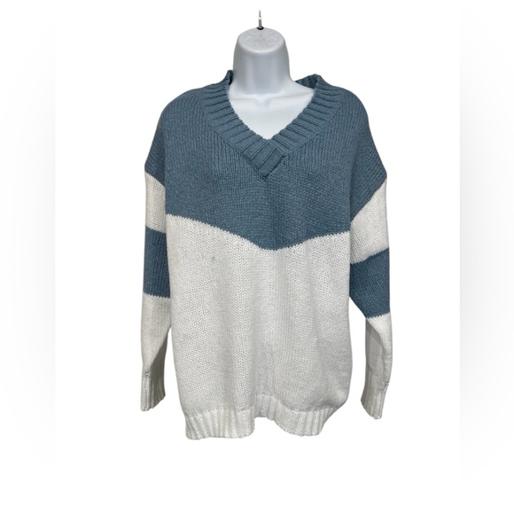 Sweaters - Colorblock sweater size XL